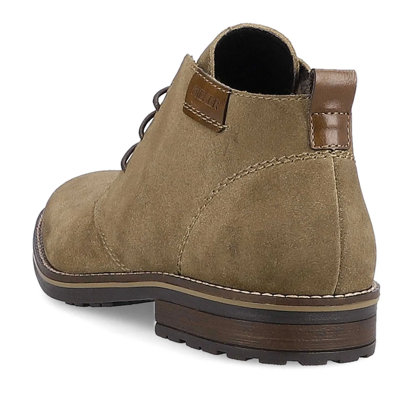 Sale Men'S Lace-Up Shoes, Khaki Green Men'S Low Shoes & Slippers