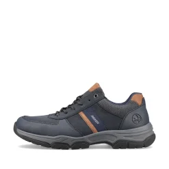 New Men'S Lace-Up Shoes Blue-Brown Men'S Low Shoes & Slippers