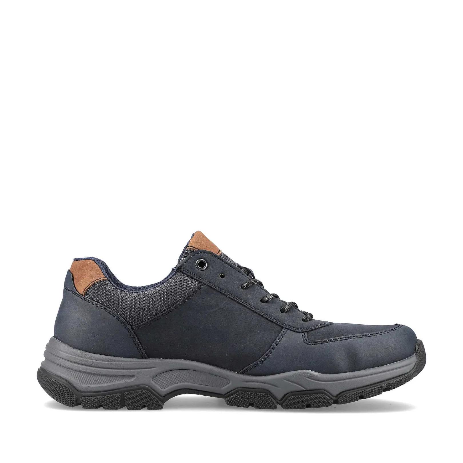 New Men'S Lace-Up Shoes Blue-Brown Men'S Low Shoes & Slippers
