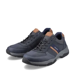 New Men'S Lace-Up Shoes Blue-Brown Men'S Low Shoes & Slippers