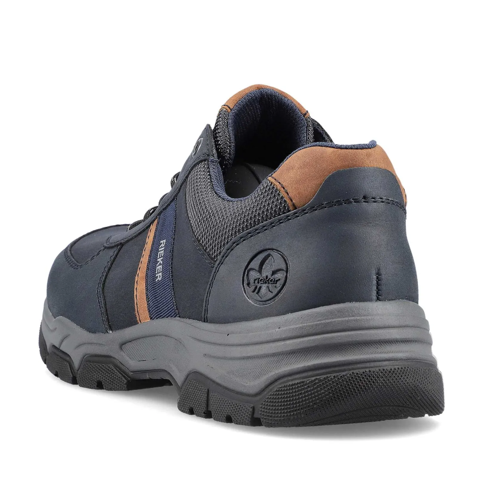 New Men'S Lace-Up Shoes Blue-Brown Men'S Low Shoes & Slippers