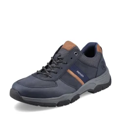 New Men'S Lace-Up Shoes Blue-Brown Men'S Low Shoes & Slippers