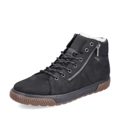 Men'S Lace-Up Shoes Asphalt Black Men'S Low Shoes & Slippers