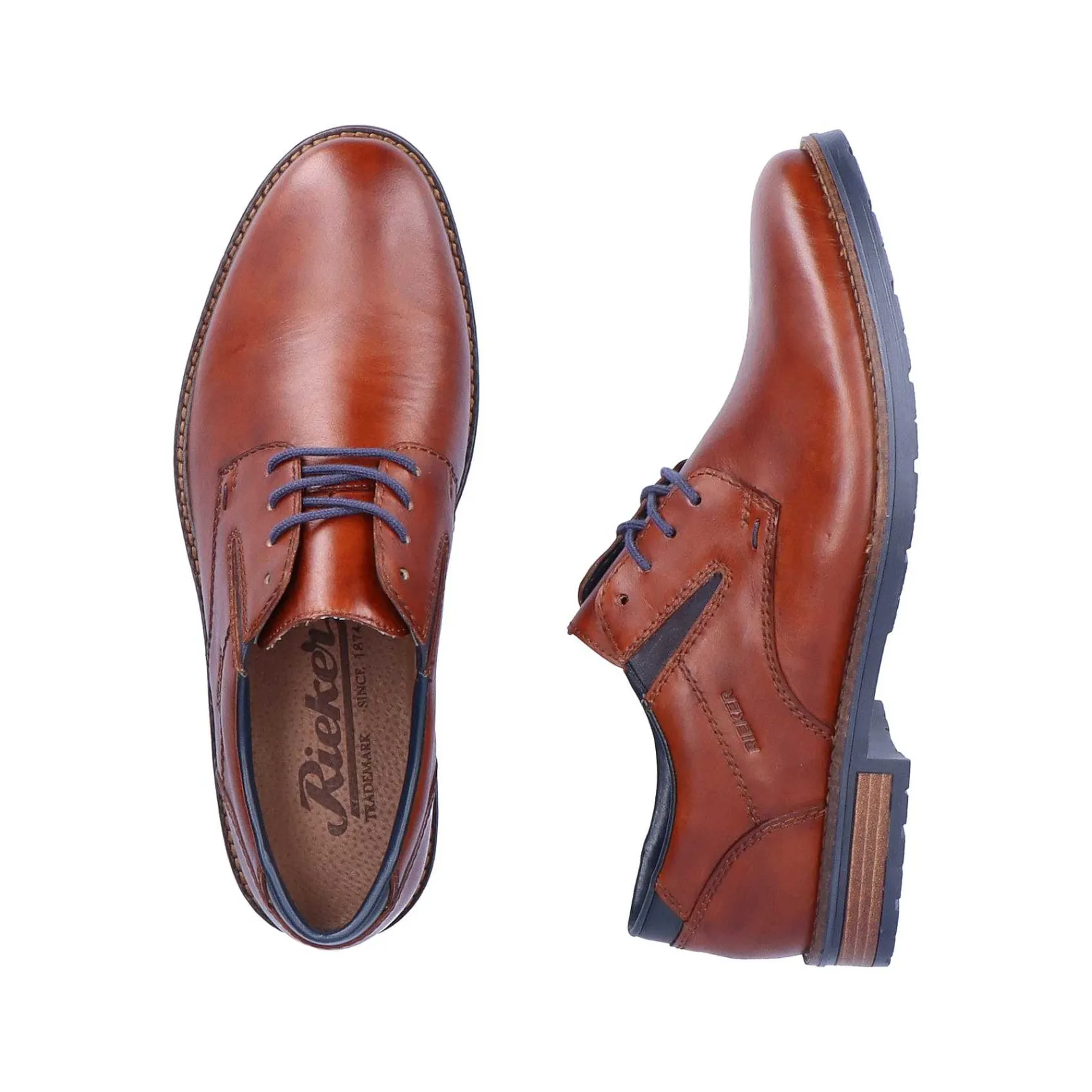 New Men'S Lace-Up Shoes Chestnut Brown Men'S Business Shoes
