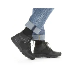Clearance Men'S Lace-Up Shoes Jet Black Men'S Low Shoes & Slippers
