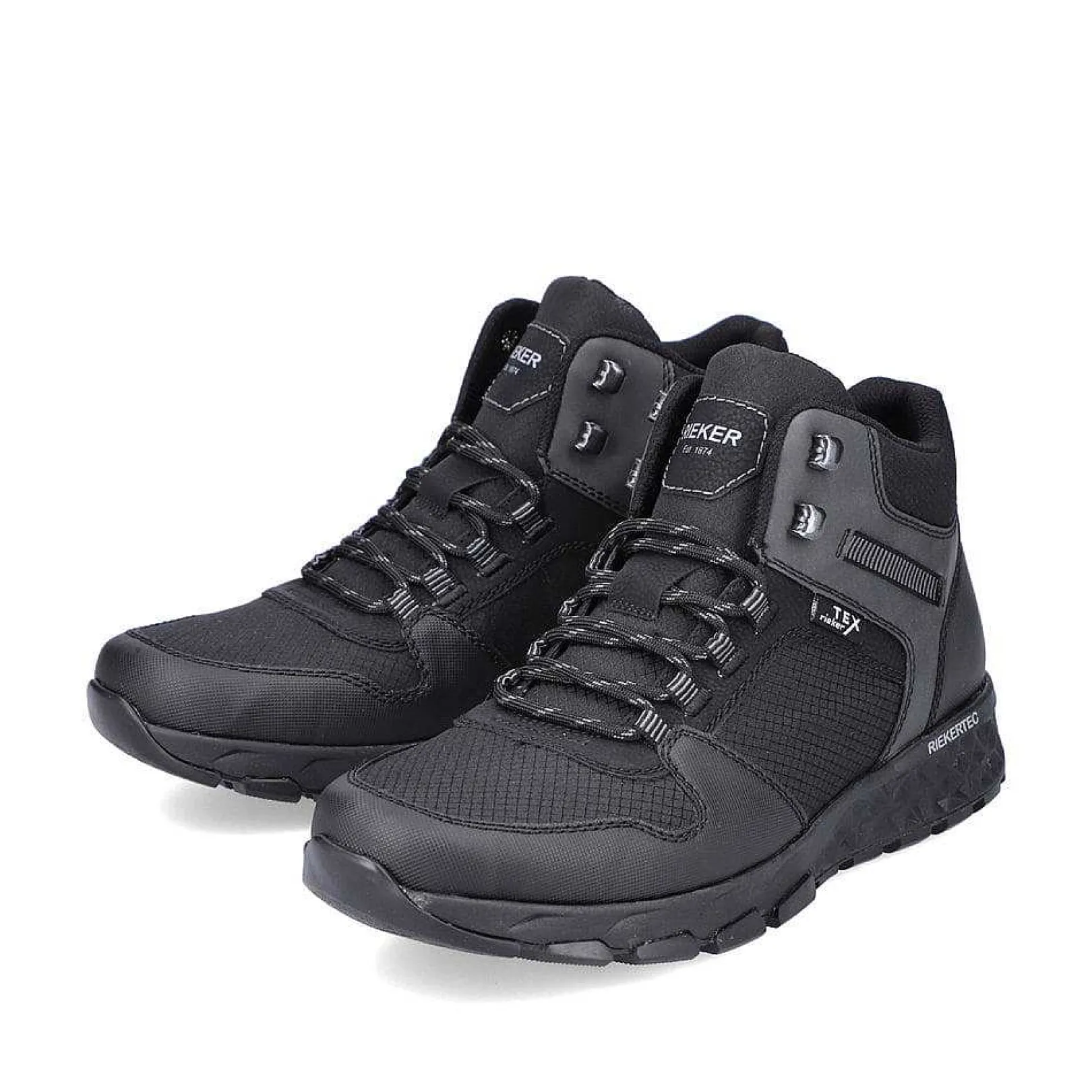 Clearance Men'S Lace-Up Shoes Jet Black Men'S Low Shoes & Slippers