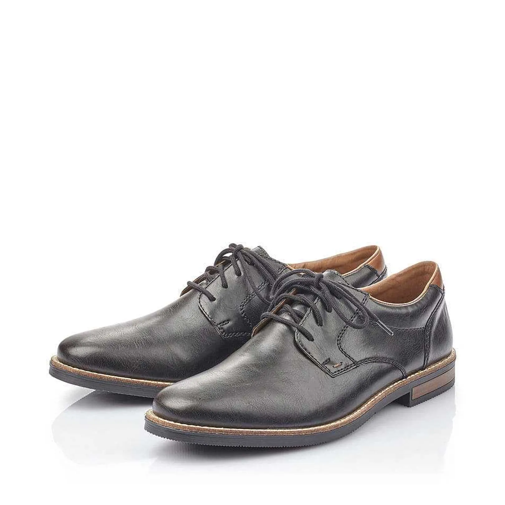Men'S Lace-Up Shoes Glossy Black Men'S Business Shoes