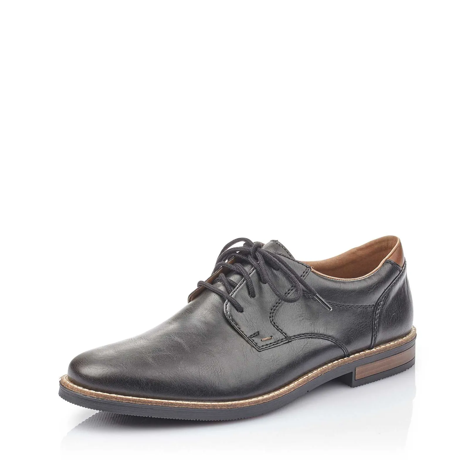 Men'S Lace-Up Shoes Glossy Black Men'S Business Shoes