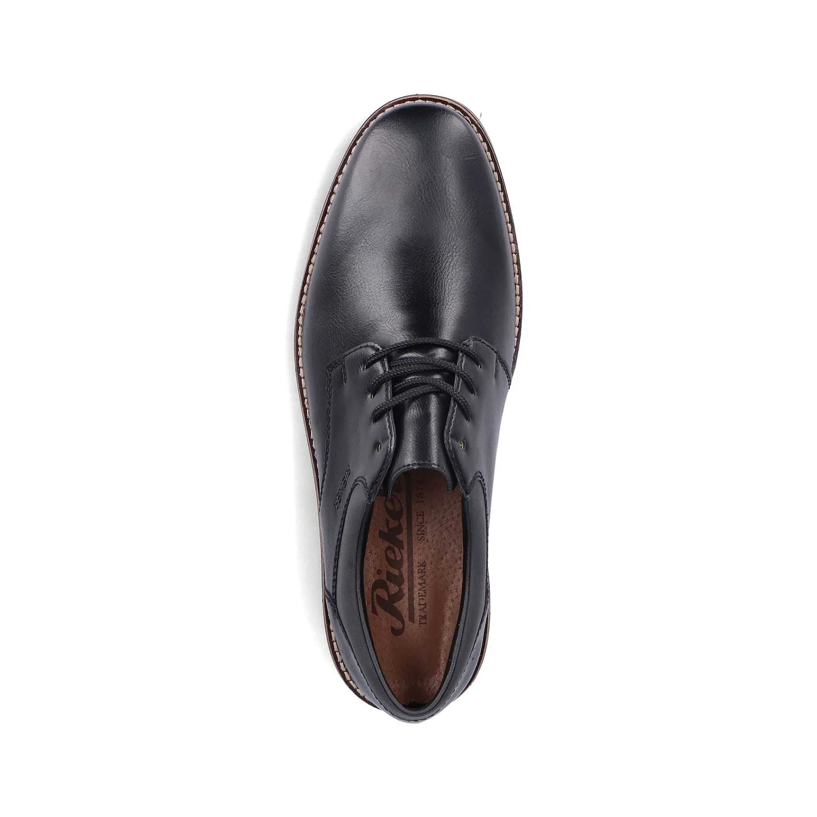 New Men'S Lace-Up Shoes Glossy Black Men'S Low Shoes & Slippers