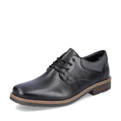 New Men'S Lace-Up Shoes Glossy Black Men'S Low Shoes & Slippers