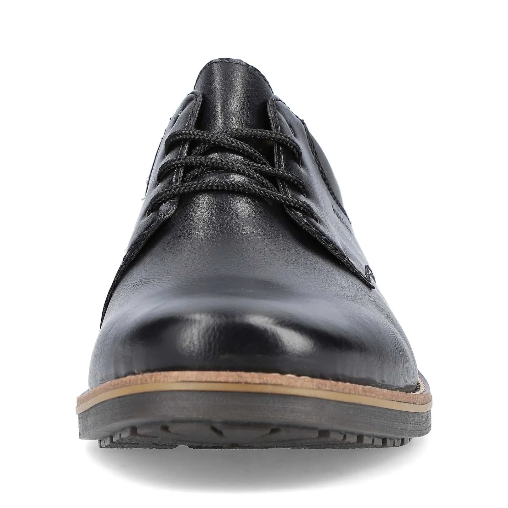 New Men'S Lace-Up Shoes Glossy Black Men'S Low Shoes & Slippers