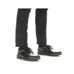 New Men'S Lace-Up Shoes Glossy Black Men'S Low Shoes & Slippers