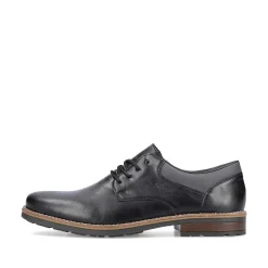 New Men'S Lace-Up Shoes Glossy Black Men'S Low Shoes & Slippers