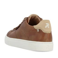 Outlet Men'S Low Nut Brown Sneakers Men'S Sneakers