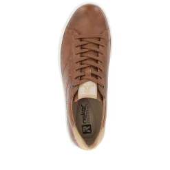 Outlet Men'S Low Nut Brown Sneakers Men'S Sneakers