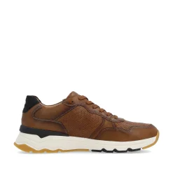 Discount Men'S Low Nut Brown Sneakers Men'S Sneakers