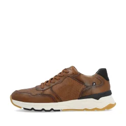 Discount Men'S Low Nut Brown Sneakers Men'S Sneakers