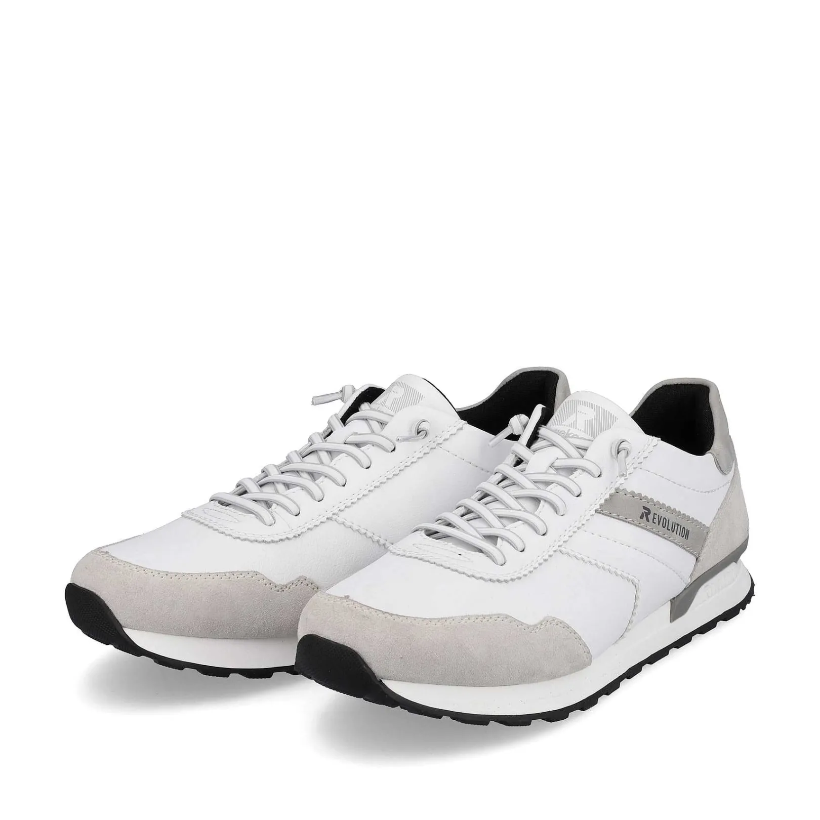 Hot Men'S Low Sneaker Brilliant-White Graphite-Grey Men'S Sneakers