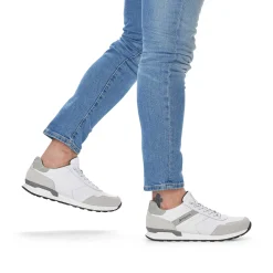 Hot Men'S Low Sneaker Brilliant-White Graphite-Grey Men'S Sneakers