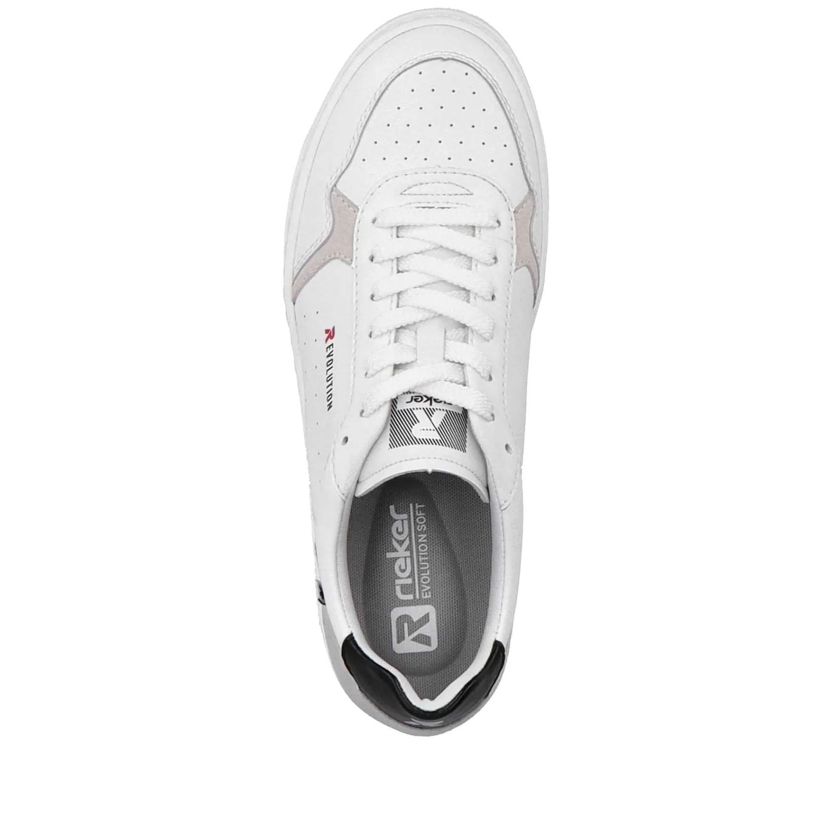 Men'S Low Sneaker Brilliant-White Graphite-Grey Men'S Sneakers