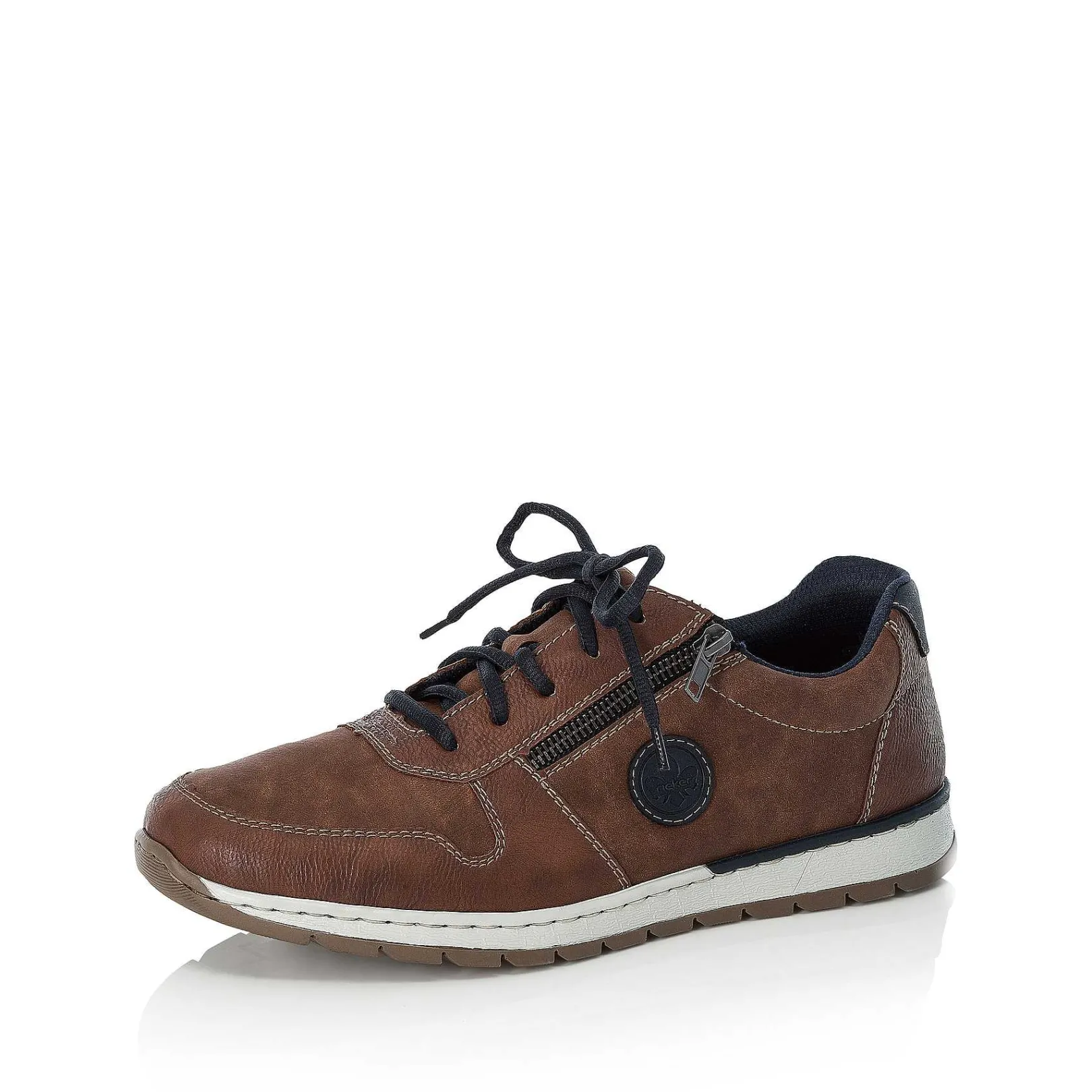 Online Men'S Low Sneaker Caramel Brown Men'S Sneakers