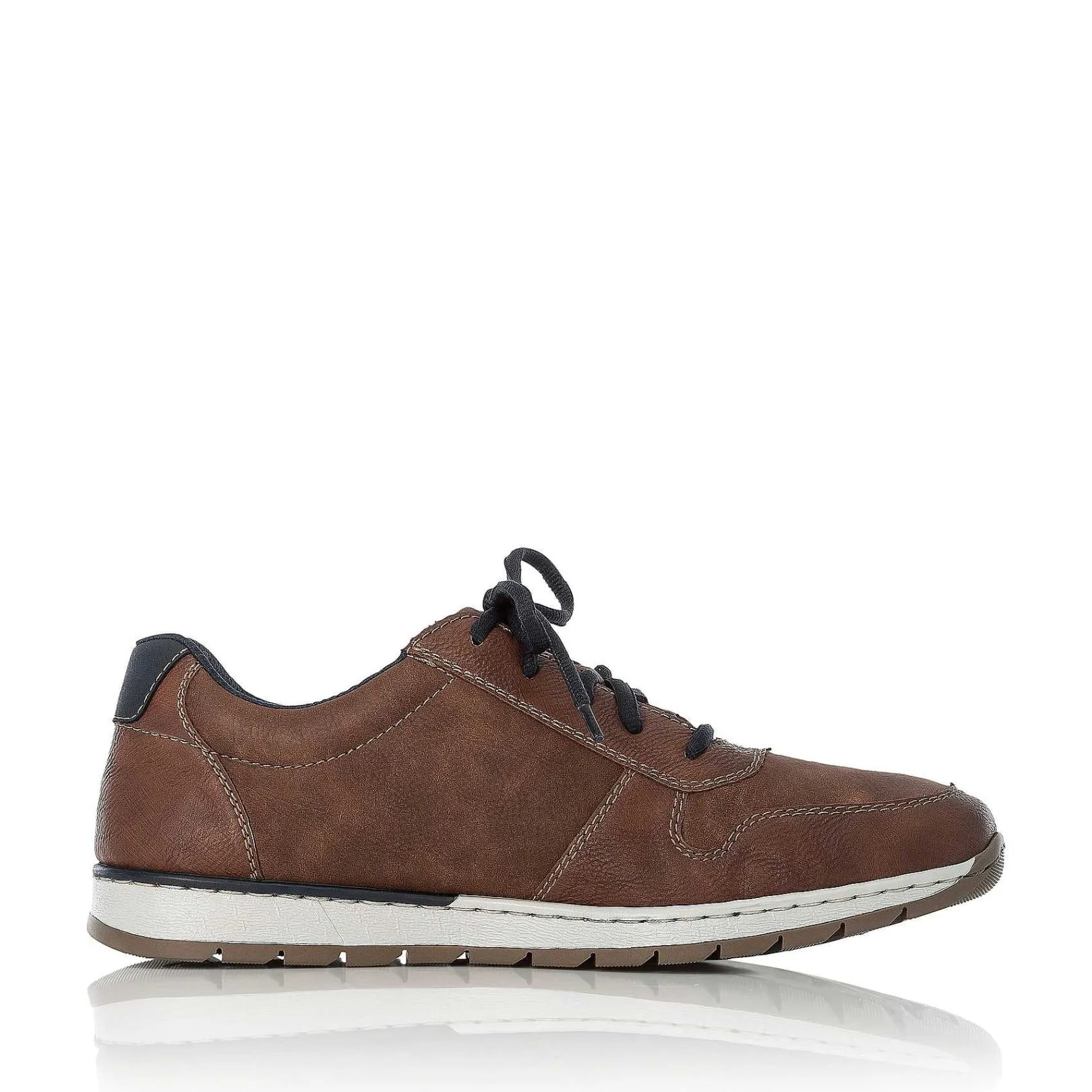 Online Men'S Low Sneaker Caramel Brown Men'S Sneakers