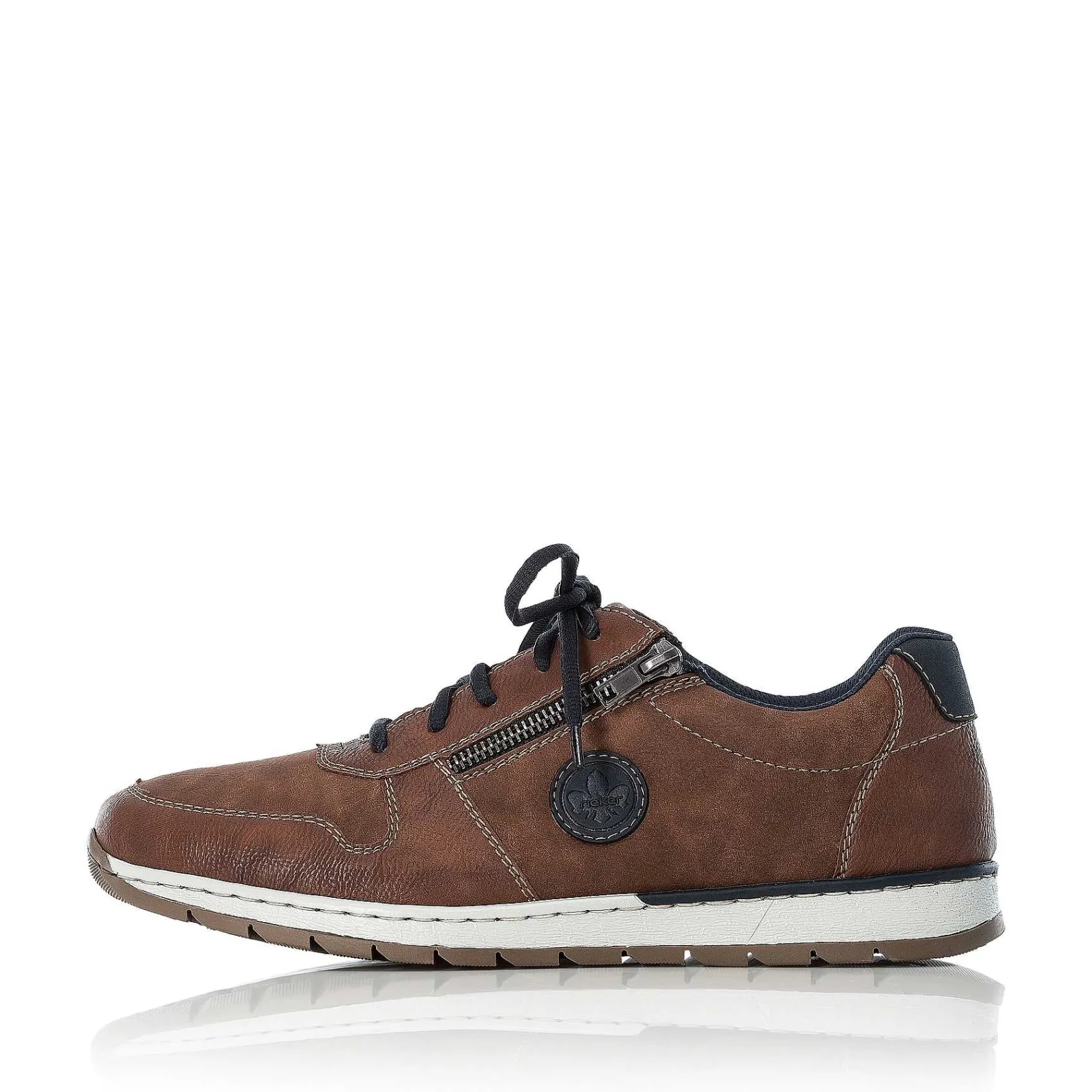 Online Men'S Low Sneaker Caramel Brown Men'S Sneakers