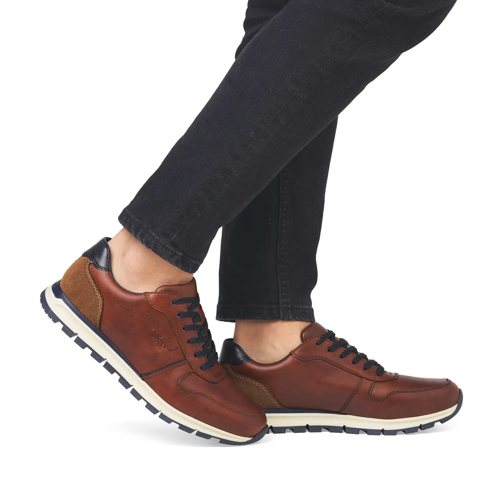 Clearance Men'S Low Sneaker Coffee Brown Men'S Sneakers