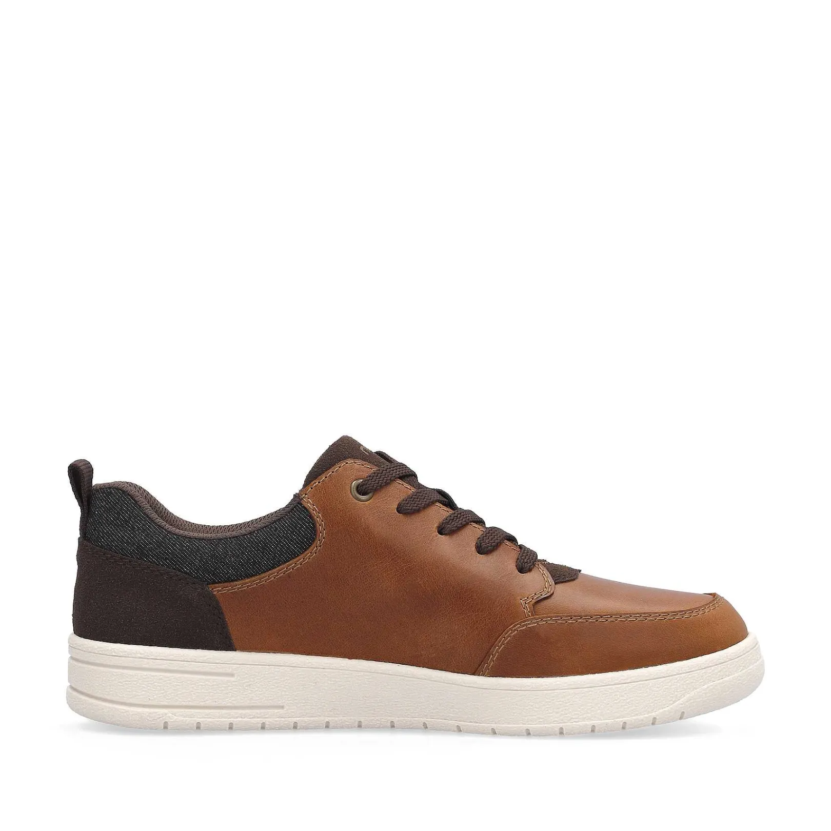 Clearance Men'S Low Sneaker Coffee Brown Men'S Sneakers