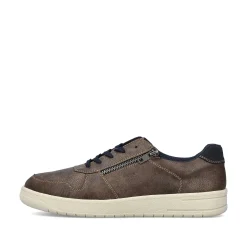 Online Men'S Low Sneaker Earth Brown Men'S Sneakers