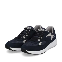 Sale Men'S Low Sneaker Navy Blue Men'S Sneakers