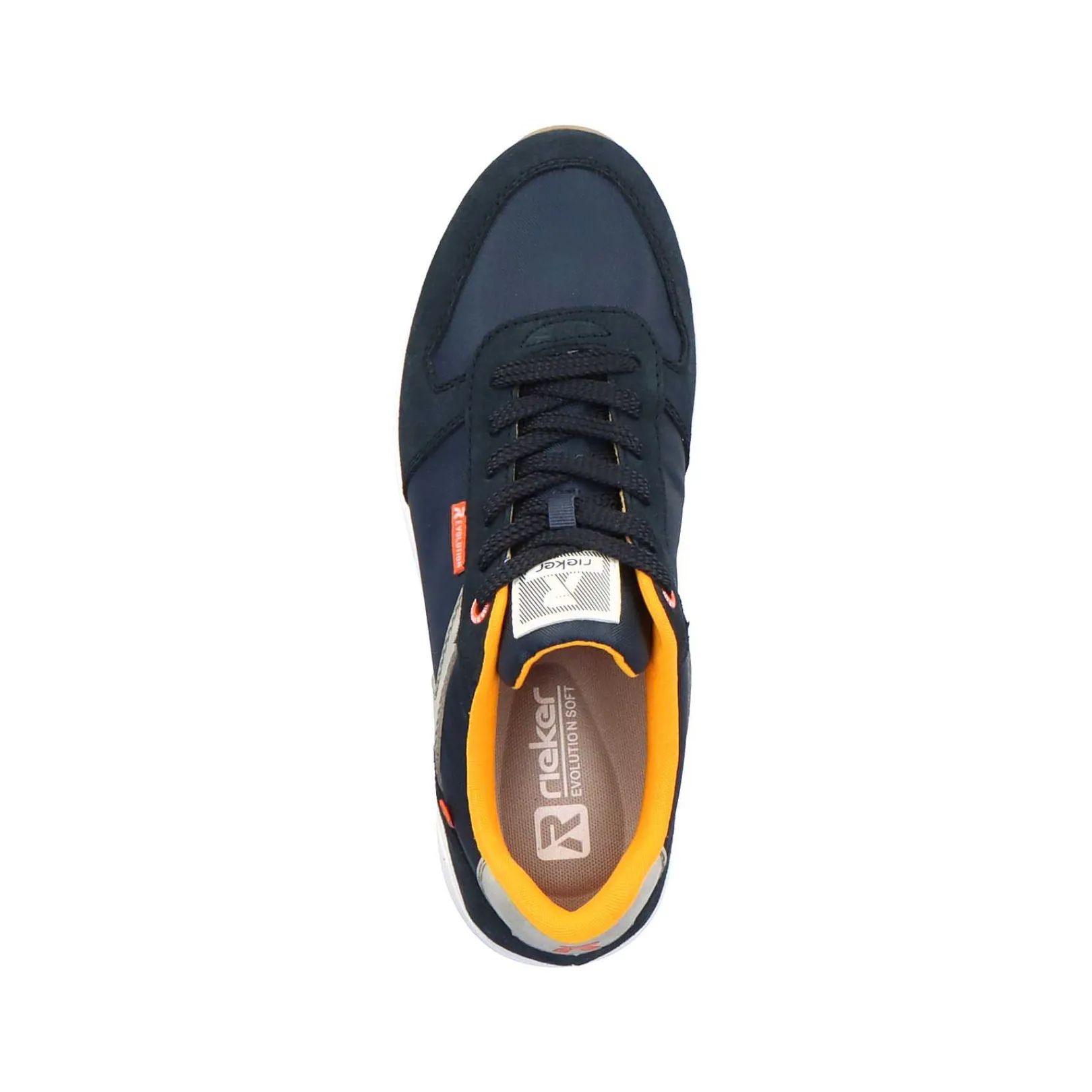 Outlet Men'S Low Sneaker Navy-Blue Steel-Grey Men'S Sneakers
