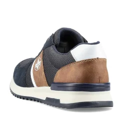 Hot Men'S Low Sneaker Navy Blue Men'S Sneakers