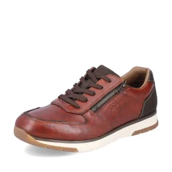 Hot Men'S Low Sneaker Red Brown Men'S Business Shoes