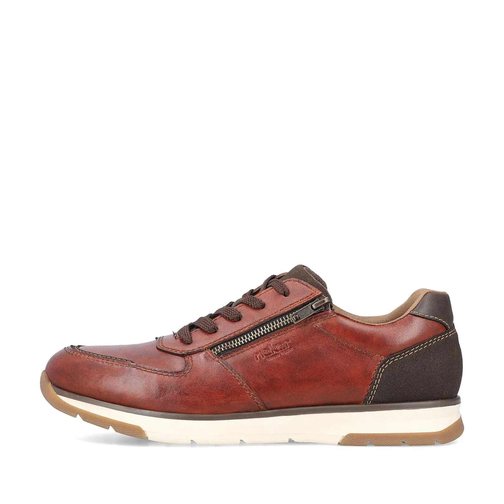 Hot Men'S Low Sneaker Red Brown Men'S Business Shoes