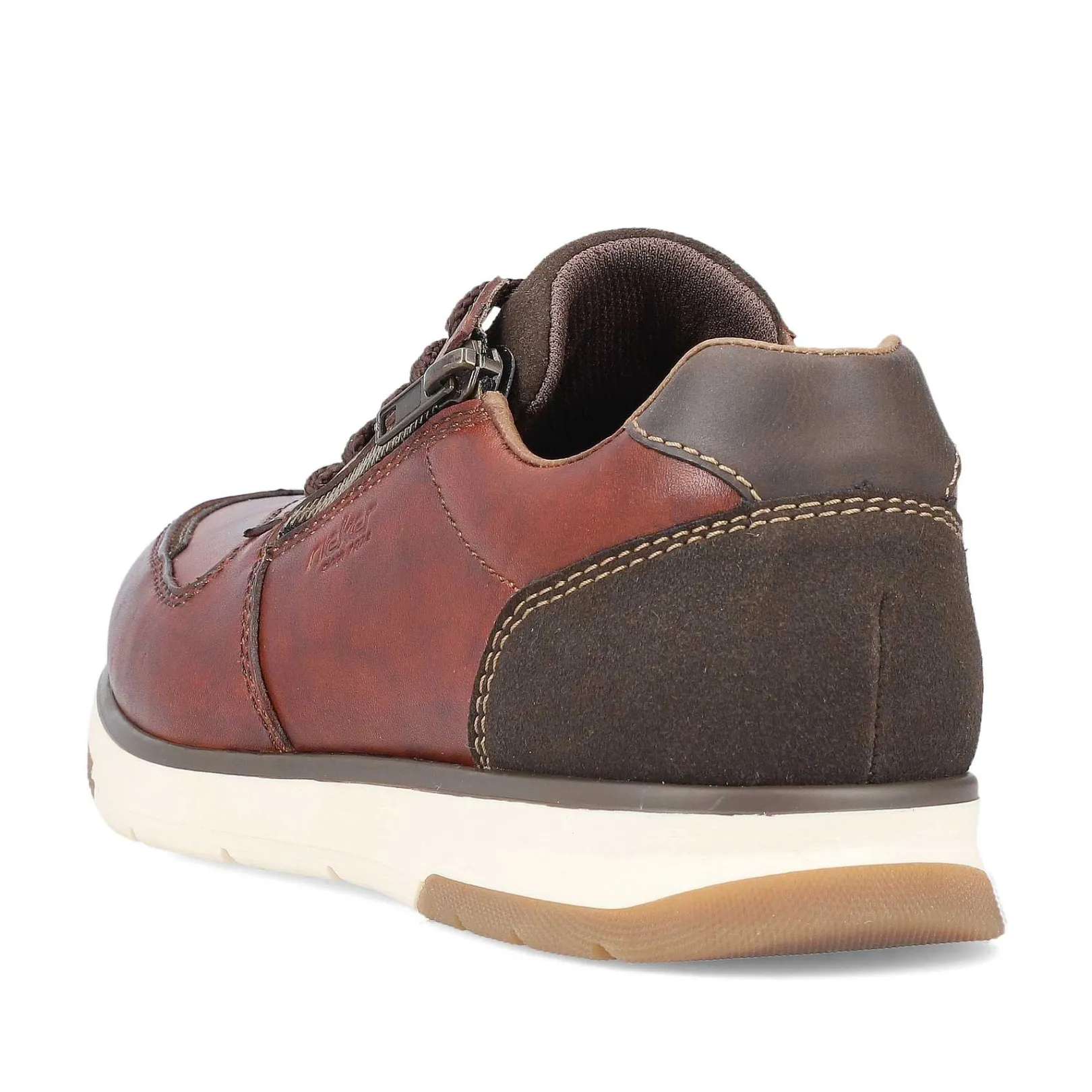 Hot Men'S Low Sneaker Red Brown Men'S Business Shoes
