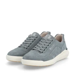 Clearance Men'S Low Sneakers Steel Blue Men'S Sneakers