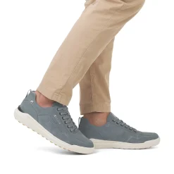 Clearance Men'S Low Sneakers Steel Blue Men'S Sneakers