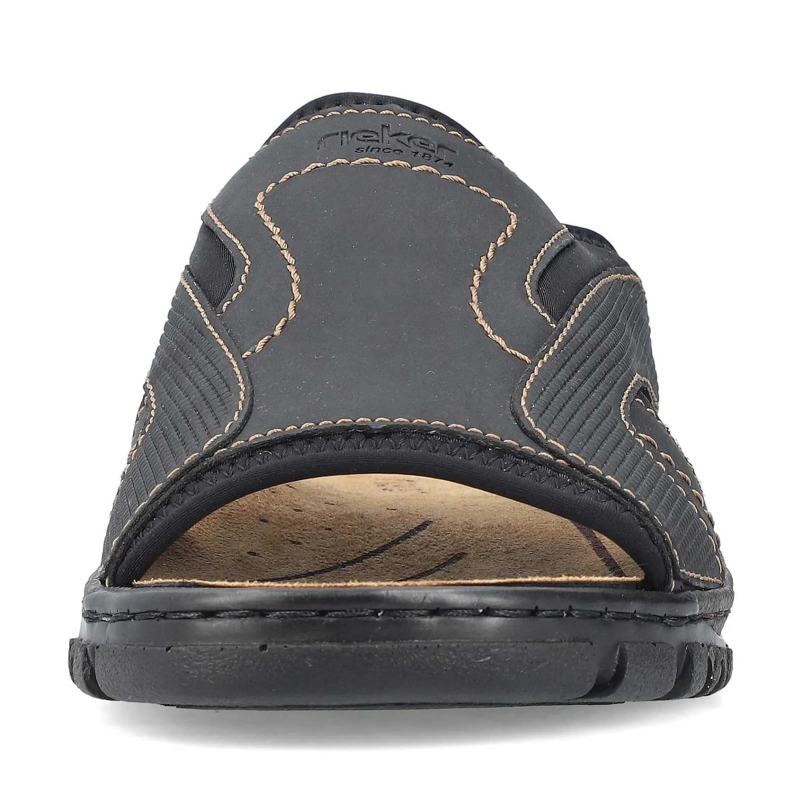 Clearance Men'S Mules Black Gray Men'S Mules & Slippers