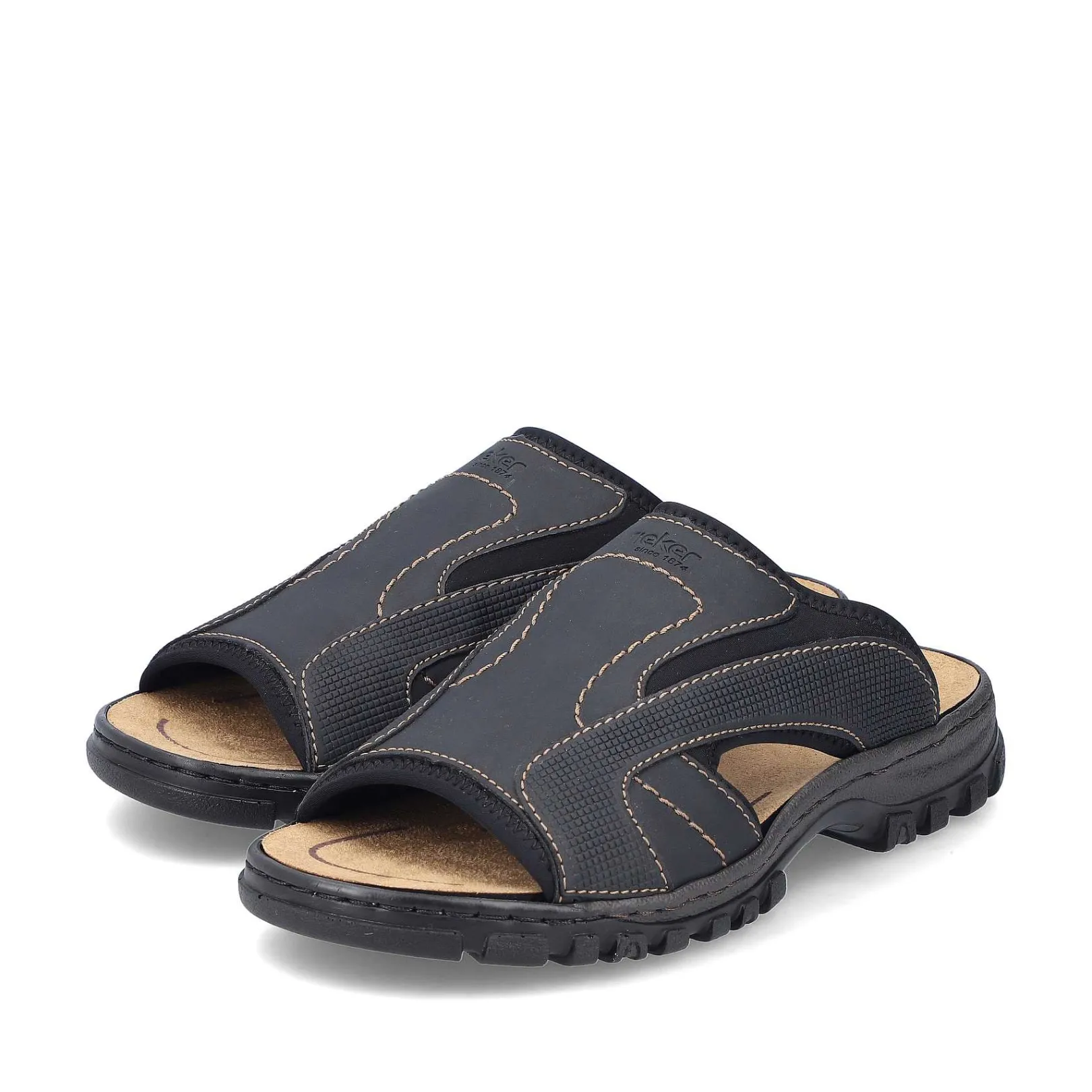 Clearance Men'S Mules Black Gray Men'S Mules & Slippers