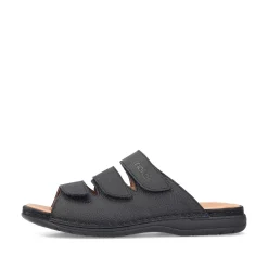 Sale Men'S Mules Black Gray Men'S Mules & Slippers