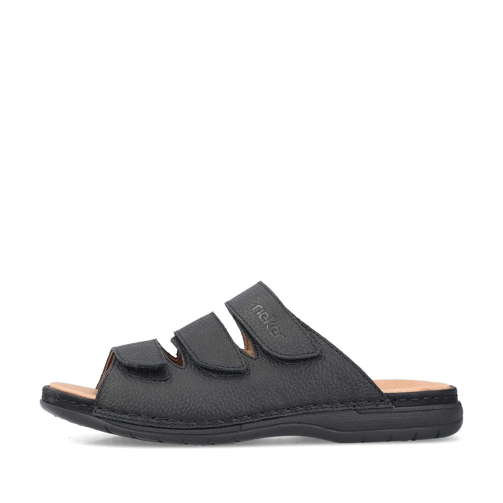 Sale Men'S Mules Black Gray Men'S Mules & Slippers