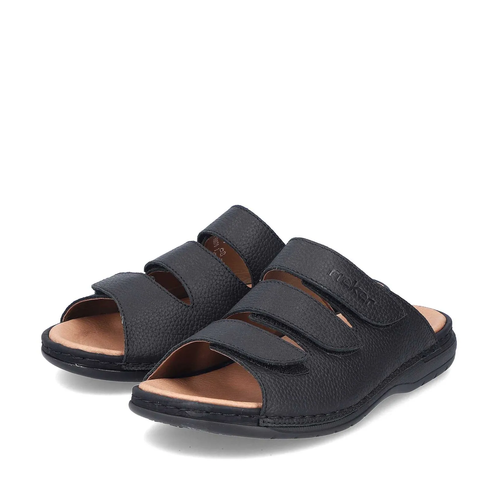 Sale Men'S Mules Black Gray Men'S Mules & Slippers