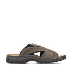 Hot Men'S Mules Brown Gray Men'S Mules & Slippers