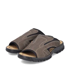 Hot Men'S Mules Brown Gray Men'S Mules & Slippers