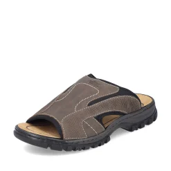 Hot Men'S Mules Brown Gray Men'S Mules & Slippers