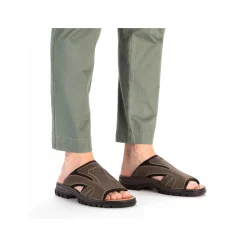 Hot Men'S Mules Brown Gray Men'S Mules & Slippers