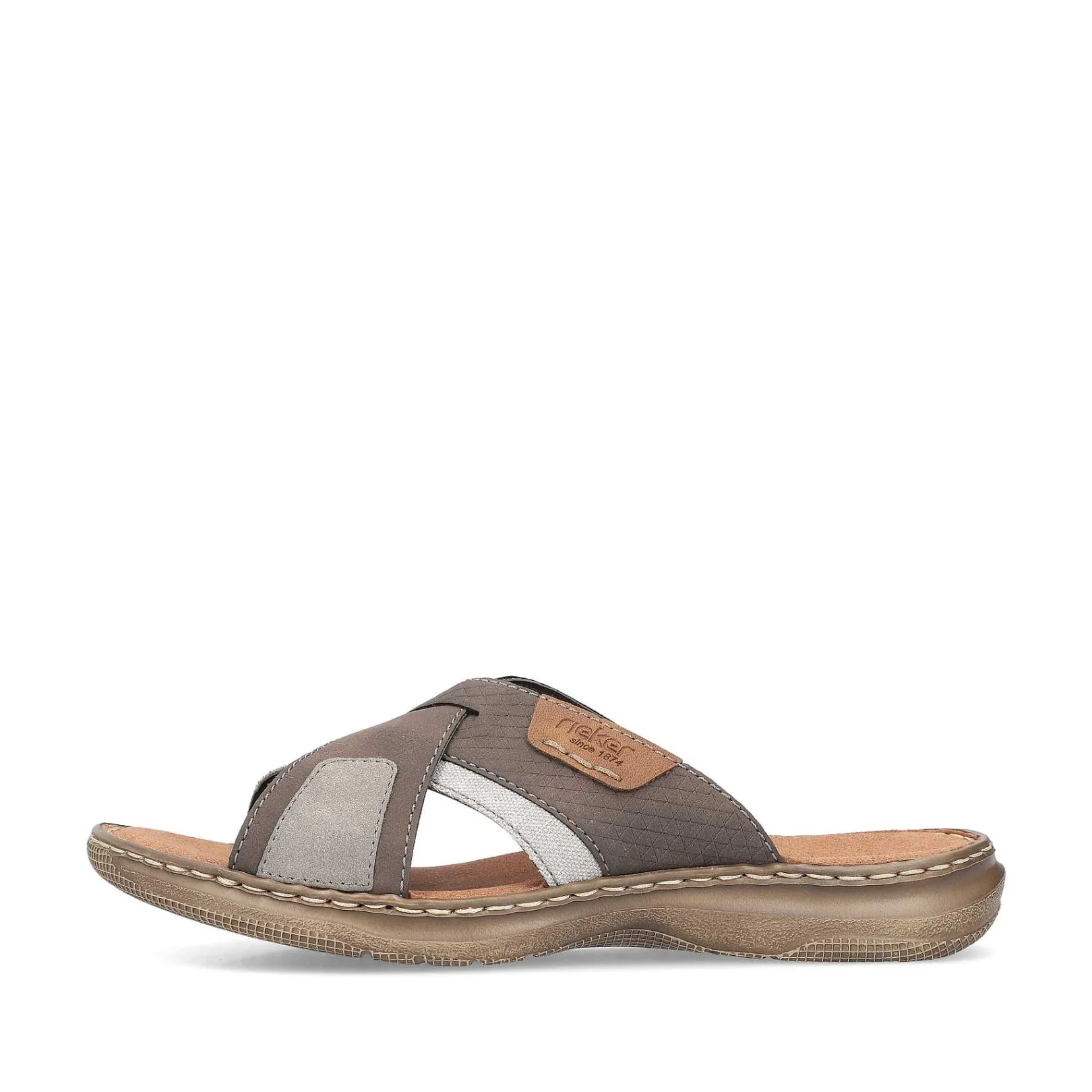 Sale Men'S Mules Brown Gray Men'S Mules & Slippers