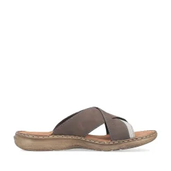 Sale Men'S Mules Brown Gray Men'S Mules & Slippers
