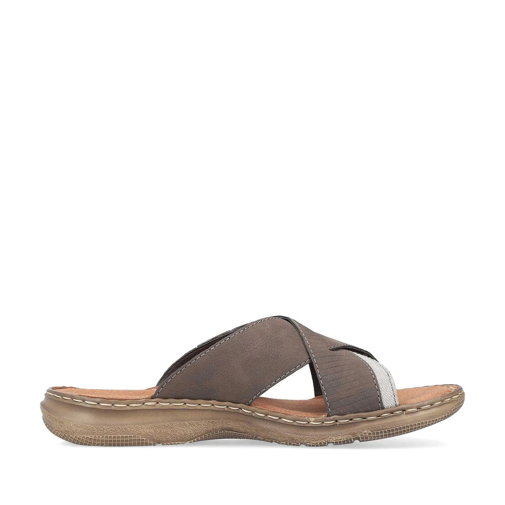 Sale Men'S Mules Brown Gray Men'S Mules & Slippers